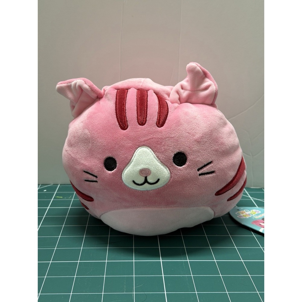 Squishmallows Geraldine the Scottish Fold Cat ,Malu the Grey Shih-Tzu Reversible
